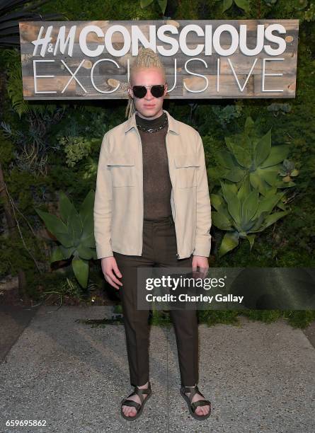 Shaun Ross attends the H&M Conscious Exclusive Dinner at Smogshoppe on March 28, 2017 in Los Angeles, California.