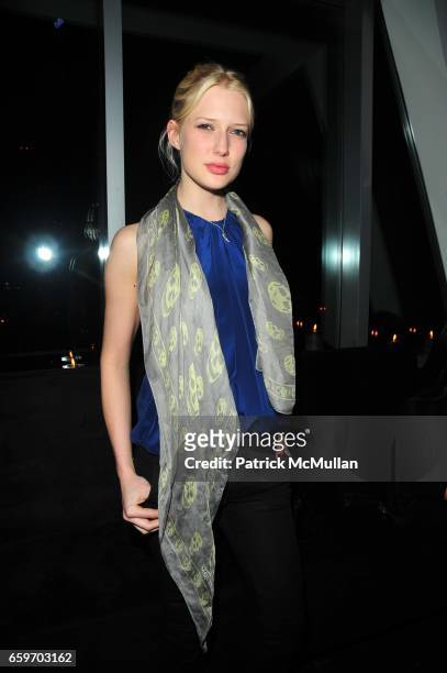 Sarah McNeilly attends The New DKNYMEN Fragrance launch hosted by KELLY BENSIMON and MARK VANDERLOO at Hotel on Rivington Penthouse N.Y.C. On March...