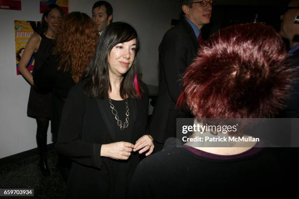 Lisa Loomer attends Opening night of DISTRACTED at Laura Pels Theatre on March 4, 2009 in New York City.