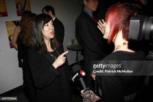 Lisa Loomer attends Opening night of DISTRACTED at Laura Pels Theatre on March 4, 2009 in New York City.