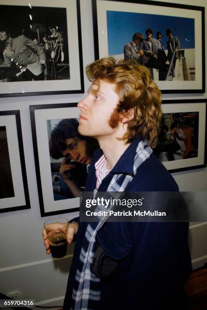 Chris Duffy attends NOT FADE AWAY Exhibit Opening for BOB BONIS' Photographs of The Beatles and The Rolling Stone at 901 Broadway on March 4, 2009 in...