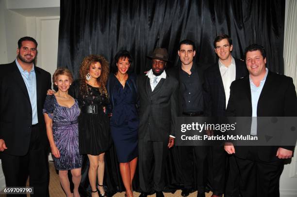 Shaun O'Hara, Shari Redstone, Miri Ben-Ari, Lisa Ellis, Wyclef Jean, Andrew Spellman, Eli Manning and Dan Fireman attend PHOENIX HOUSE - Phoenix...