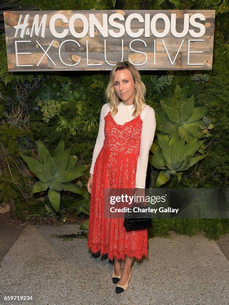 Jacey Duprie attends the H&M Conscious Exclusive Dinner at Smogshoppe on March 28, 2017 in Los Angeles, California.