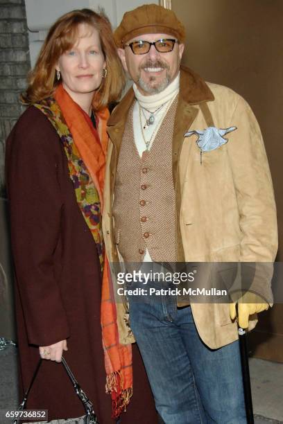 Nancy Sheppard and Joey Pantoliano attend Opening Night and After Party for GOD OF CARNAGE at The Bernard B. Jacobs Theatre and Espace on March 22,...