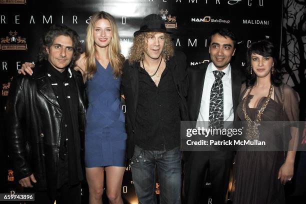 Michael Imperioli, Linda Vojtova, David Bryan, Arthur Rubinoff and Marina Rubinoff attend REAMIR & CO. Launch Party for their new "SIGNITURE...