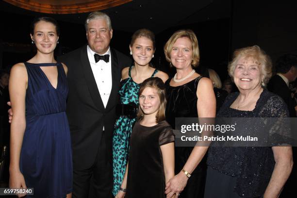 Charlotte Chilton, Richard Chilton, Sarah Chilton, Hope Chilton, Maureen Chilton and Dorothy Kavanagh attend THE NEW YORK BOTANICAL GARDEN Hosts a...