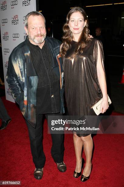 Terry Gilliam and Amy Gilliam attend AFI Fest 2009 "The Imaginarium Of Dr. Parnassus" Gala Screening at Grauman's Mann Chinese Theatre on November 2,...