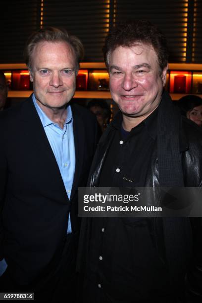 Lawrence O'Donnell and Robert Wuhl attend TRAVEL + LEISURE Host a Special Screening of PARAMOUNT PICTURES': UP IN THE AIR at Paris Theatre on...