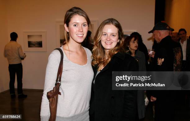 Lizzy Harris and Abigail Robinson attend FIVE DECADES: BRYCE WOLKOWITZ GALLERY celebrates the fifty-year career of BRUCE DAVIDSON at Bryce Wolkowitz...