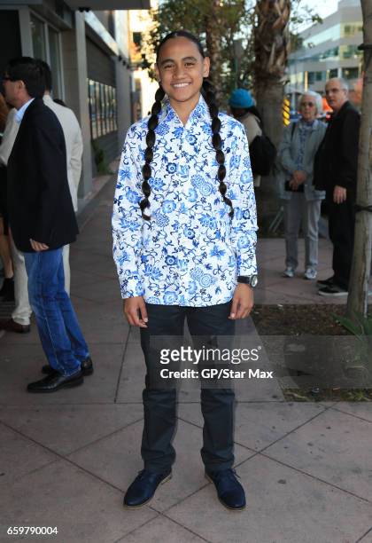 Actor Siaki Sii is seen on March 28, 2017 in Los Angeles, California.