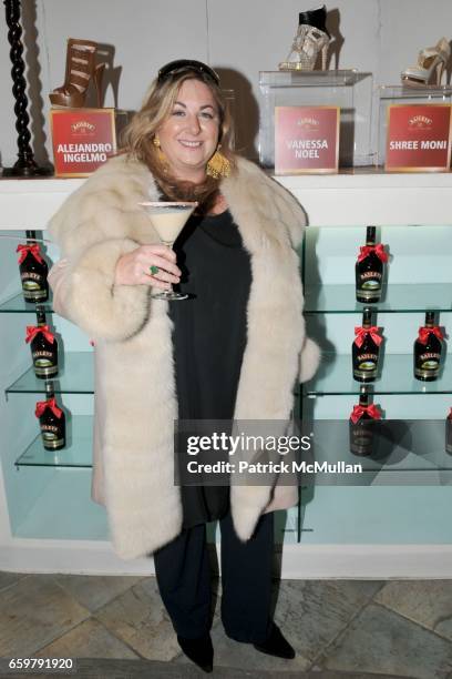 Vanessa Noel attends BAILEYS Holiday Shoe Shop Launch at 421 West Broadway on November 4, 2009 in New York City.