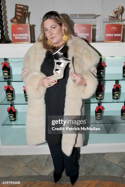 Vanessa Noel attends BAILEYS Holiday Shoe Shop Launch at 421 West Broadway on November 4, 2009 in New York City.