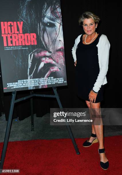 Kristine DeBell attends Cinema Epoch/Napalm Love presents the premiere of "Holy Terror" at Laemmle NoHo 7 on March 28, 2017 in North Hollywood,...