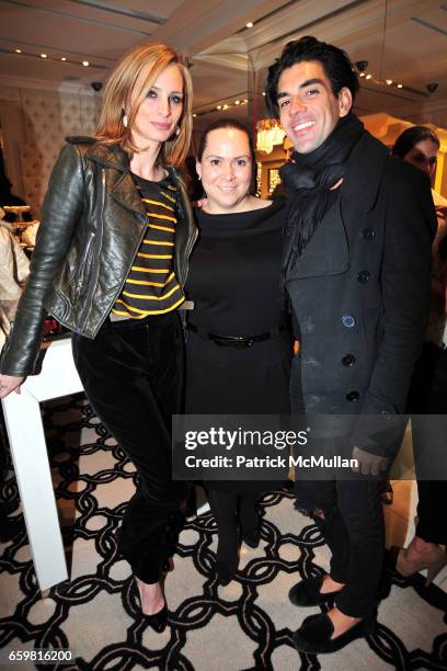 Lauren Santo Domingo, Alexa Rodulfo and Keegan Singh attend Ivanka Trump Celebrates the Debut of BOIS BLANC Alexa Rodulfo's New Candle Collection at...