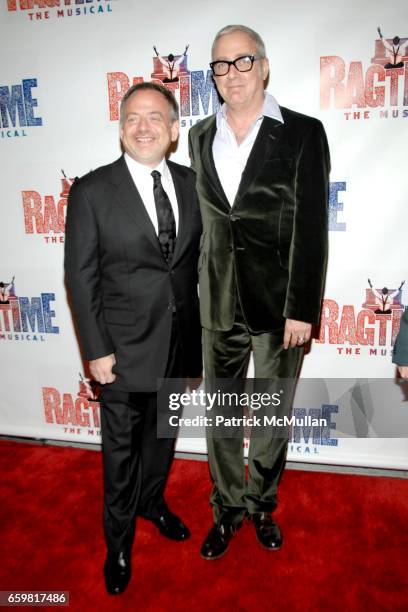 Marc Shaiman and Scott Wittman attend Opening Night of RAGTIME The Musical at Neil Simon Theatre on November 15, 2009 in New York City.