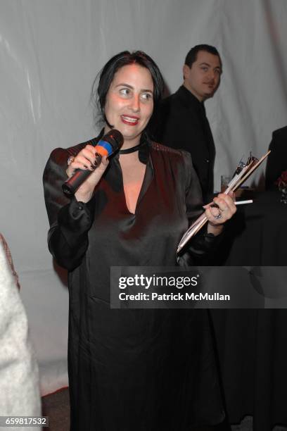 Lauri Firstenberg attends LAXART Benefit Auction at LAXART on November 15, 2009 in Culver City, California.