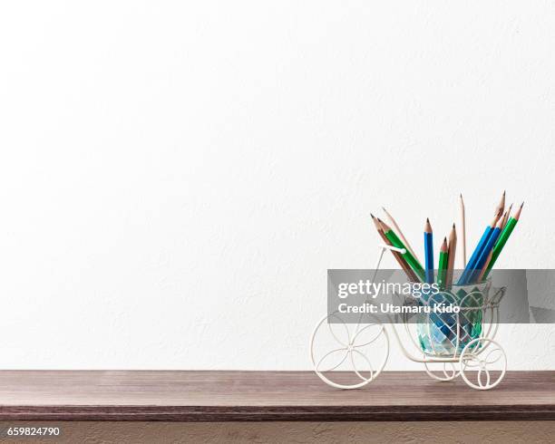 pencils. - 積み重なる stock pictures, royalty-free photos & images