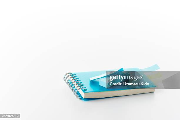 office supplies. - 計画する stockfoto's en -beelden