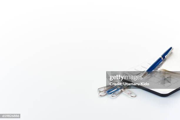 office supplies. - 簡素 stock pictures, royalty-free photos & images