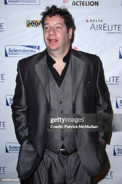 Jeff Ross attends COOL COMEDY - HOT CUISINE GALA to Benefit SCLERODERMA RESEARCH FOUNDATION at Carolines on Broadway on November 9, 2009 in New York...