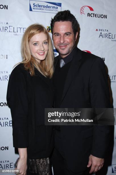 Jennifer Finnigan and Jonathan Silverman attend COOL COMEDY - HOT CUISINE GALA to Benefit SCLERODERMA RESEARCH FOUNDATION at Carolines on Broadway on...