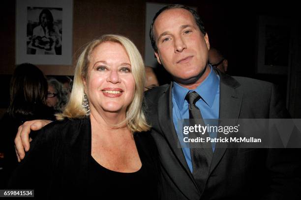 Georgette Dorfman and Scott Rudiman attend Book Party for JILL MARTIN'S FASHION FOR DUMMIES at Fresco On The Go on November 12, 2009 in New York.