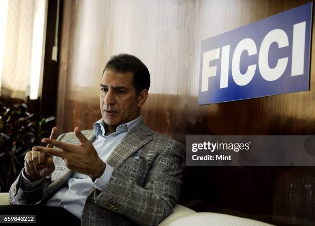 Rajan Mittal, Vice-Chairman and Managing Director of Bharti Enterprises and President of Federation of Indian Chambers of Commerce and Industry ,...