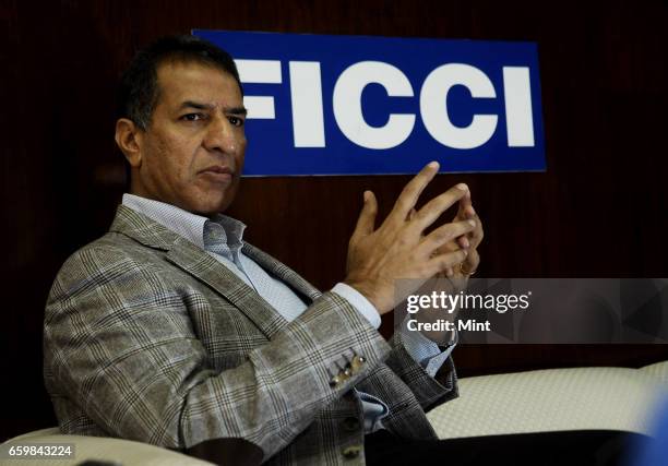 Rajan Mittal, Vice-Chairman and Managing Director of Bharti Enterprises and President of Federation of Indian Chambers of Commerce and Industry ,...