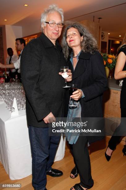 Terry WInters and Hendel WInters attend Armitage Gone! Dance at David Salle Residence on November 6, 2009 in New York City.