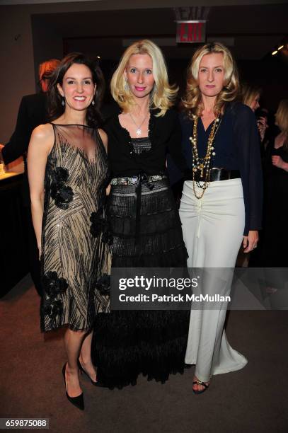 Alexia Hamm Ryan, Mary Snow and Kristina Davison attend ASPREY and Associates Committee host benefit for LENOX HILL NEIGHBORHOOD HOUSE at Asprey NYC...