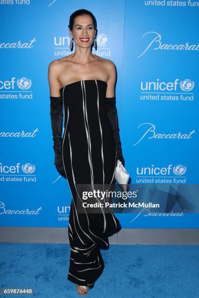 Annette Lauer attends 2009 UNICEF SNOWFLAKE BALL at Cipriani 42nd St. On December 2, 2009 in New York City.