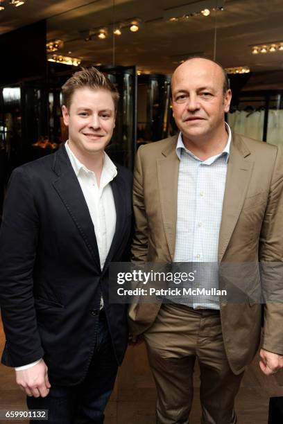 Kipton Cronkite and Thierry Andretta attend LANVIN Bal Harbour Boutique Opening at Lanvin on December 4, 2009 in Bal Harbour Shops, Florida.