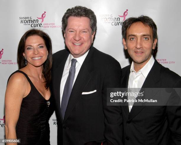 Iris Dankner, Bill Stubbs and Stephan Sparta attend HOLIDAY HOUSE 2009 to Benefit Susan G. Komen For The Cure at Two East 63rd Street on December 1,...