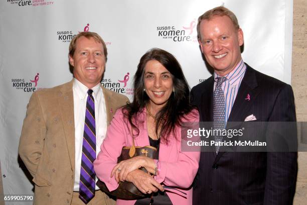 Patrick Cox, Marie Norton and Jonathan Tate attend HOLIDAY HOUSE 2009 to Benefit Susan G. Komen For The Cure at Two East 63rd Street on December 1,...