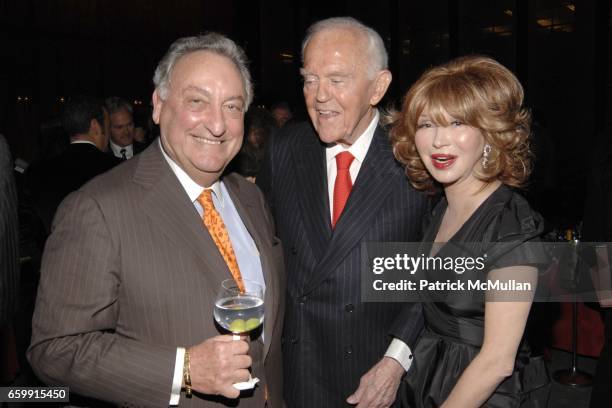 Sanford Weill, Henry Segerstrom and Elizabeth Segerstrom attend WHITE NIGHTS Annual Benefit Honoring Donald M. Kendall at Four Seasons Restaurant on...