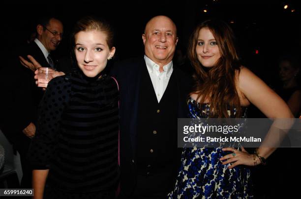 Guest, Ron Perelman and Samantha Perelman attend ACRIA 14th Annual Holiday Dinner presented by InStyle Magazine and Urban Zen at Stephan Weiss Studio...