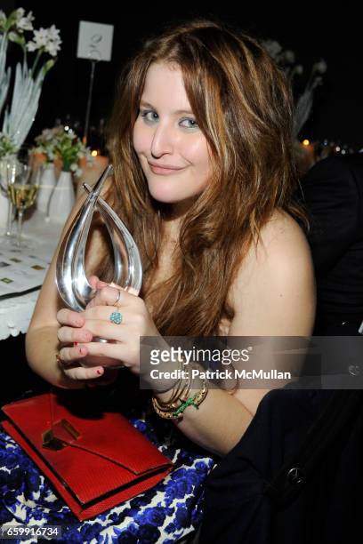 Samantha Perelman attends ACRIA 14th Annual Holiday Dinner presented by InStyle Magazine and Urban Zen at Stephan Weiss Studio on December 9, 2009 in...