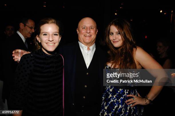 Guest, Ron Perelman and Samantha Perelman attend ACRIA 14th Annual Holiday Dinner presented by InStyle Magazine and Urban Zen at Stephan Weiss Studio...