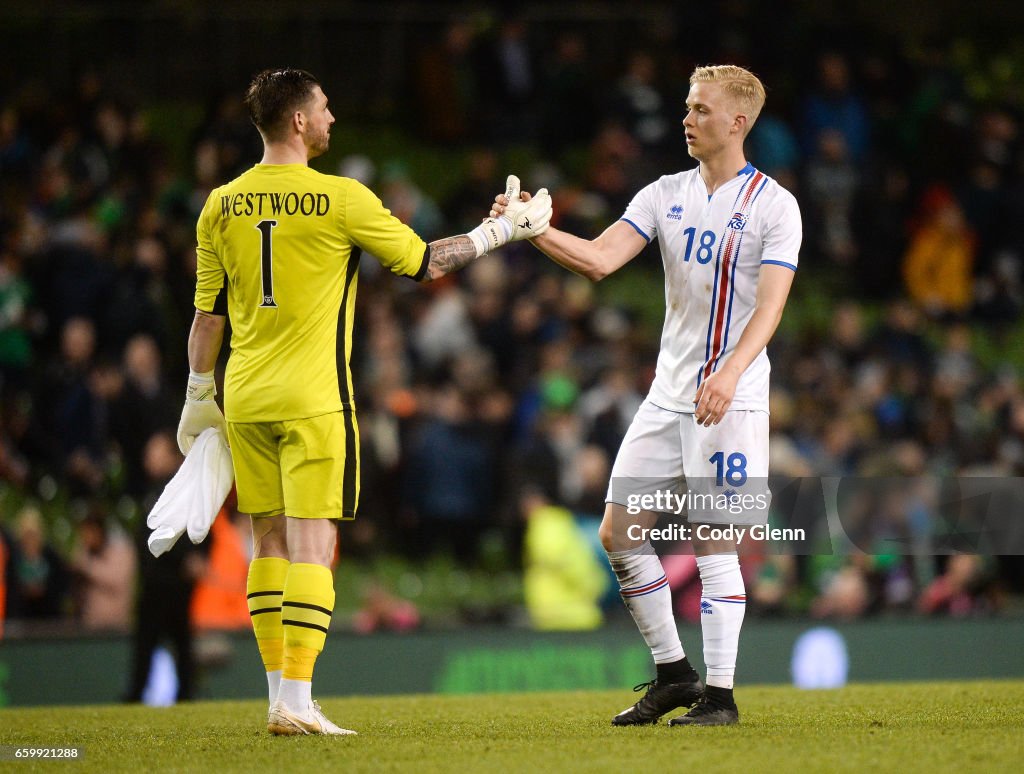 Republic of Ireland v Iceland - International Friendly