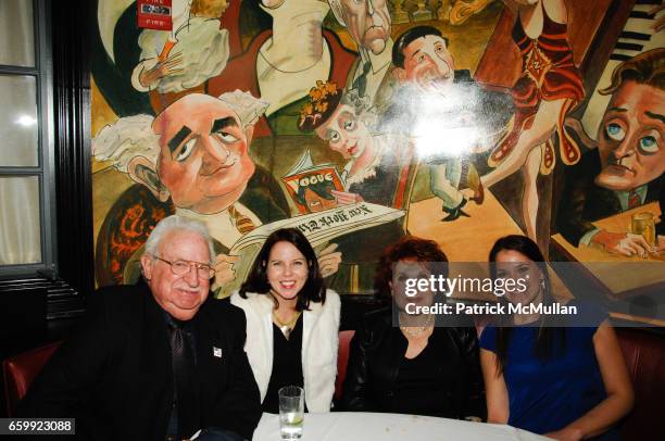 Arthur Isman, Genai Corban, Mary Ann Weinstein and Julie Rapport attend THE CINEMA SOCIETY & BING host the after party for "A SINGLE MAN" at Monkey...