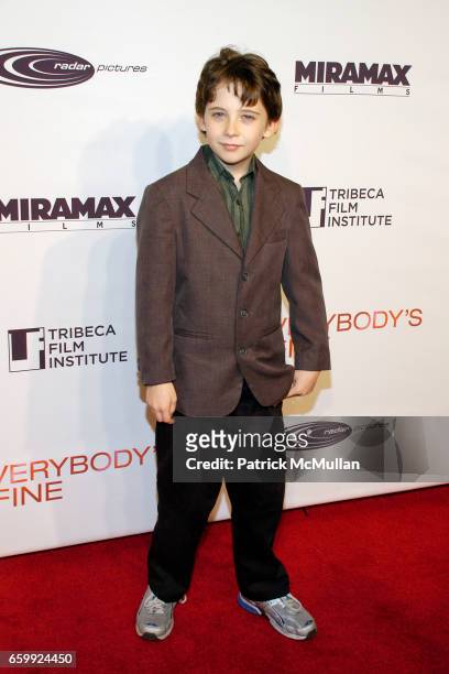Seamus Davey Fitzpatrick attends NEW YORK Premiere of EVERYBODY'S FINE at LOEWS Lincoln Square on December 3, 2009 in New York.