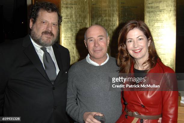 Howard Rosenman, David Geffen and Dana Delany attend A Single Man Screening at LACMA at Los Angeles County Museum of Art on December 3, 2009 in Los...