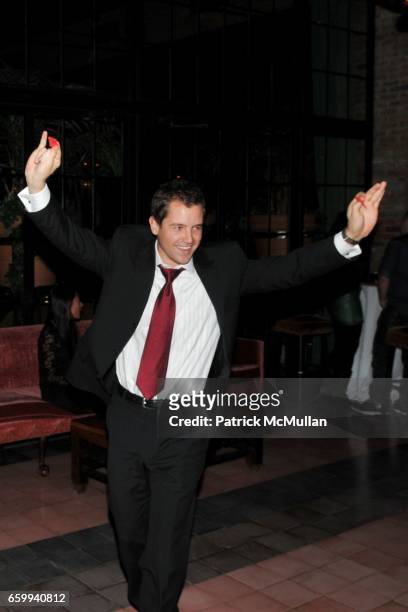 Rob Child attends SCREENVISION Celebrates the Holidays at The Bowery Hotel on December 10, 2009 in New York.