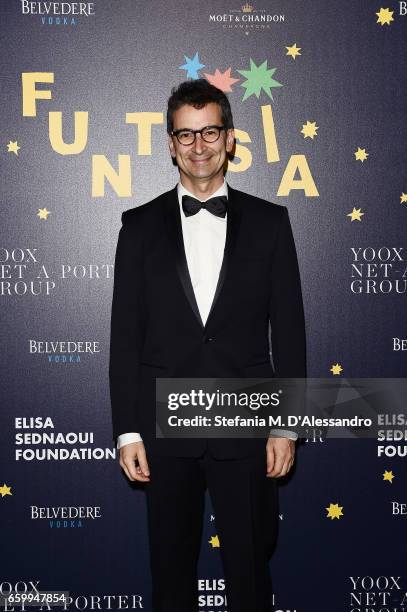 Federico Marchetti attends Elisa Sednaoui Foundation and Yoox Net a Porter Event on March 28, 2017 in Milan, Italy.