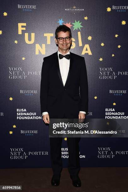 Federico Marchetti attends Elisa Sednaoui Foundation and Yoox Net a Porter Event on March 28, 2017 in Milan, Italy.