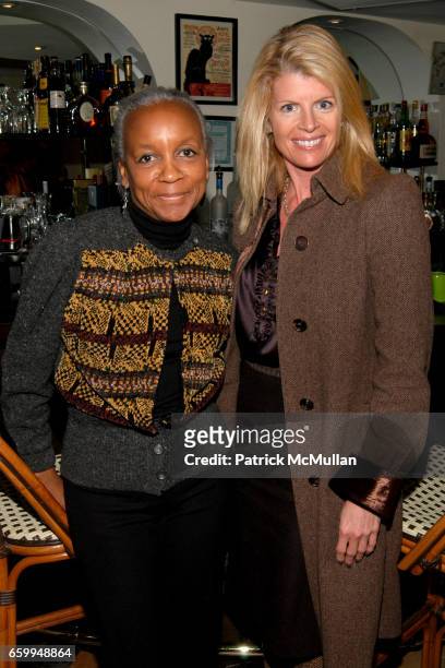 Yvonne Durant and Alisha Farmer attend Afternoon Delights, a Holiday Trunk Show, Featuring Ariane Zurcher Transitions and Maggie Norris Spring 2010...