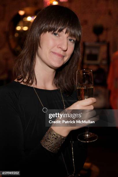 Megan Wolfe attends New London Luxe Hosted by Derek Loves Shopping and Chic Unique New York at New London Luxe on December 10, 2009 in New York City.