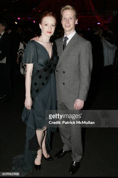 Gillian Murphy, Ethan Stiefel and attend AMERICAN BALLET THEATRE Annual Spring Gala - Dinner at The Metropolitan Opera House on May 18, 2009 in New...