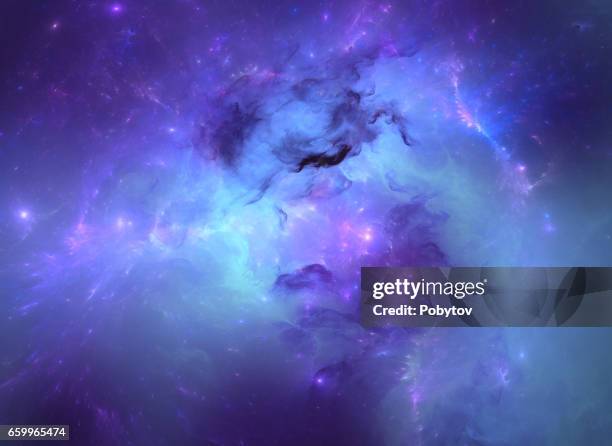 bildbanksillustrationer, clip art samt tecknat material och ikoner med blå nebulosa - nebula