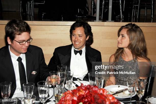 Biz Stone, David Lauren and Lauren Bush attend TIME MAGAZINE'S 100 MOST INFLUENTIAL PEOPLE 2009 at Jazz At Lincoln Center on May 5, 2009 in New York...